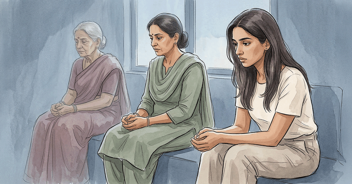 The Anxiety You Inherited: How Generational Trauma Shows Up in Indian Women's Mental Health